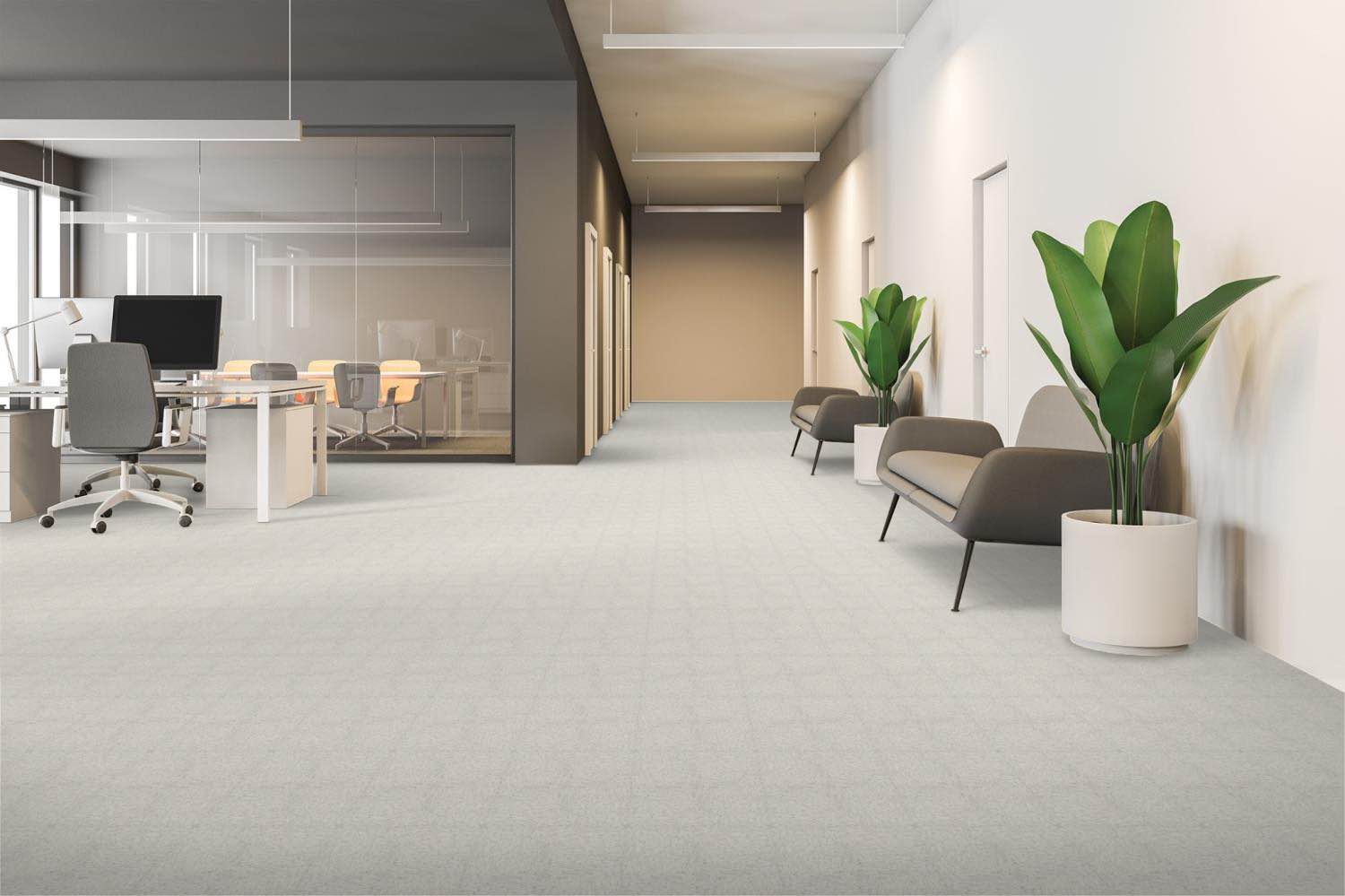 (225 Sq Ft) Armstrong 59234 Silk Standard Excelon Imperial Texture Vinyl Composition Tile VCT 12" x 12" (45 SF/Box)  SKU: 59234 (BID IS PER SQ FT, LOT IS FOR 225 SQ FT TOTAL. MSRP $1.91 PER.)