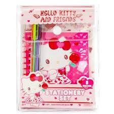 (48) Target Bullseye Playground Hello Kitty And Friends Stationery Set. TuxedoSam, Kuramo, Hello Kitty Sets. (BID IS PER STATIONARY SET, LOT IS FOR 48 TOTAL)