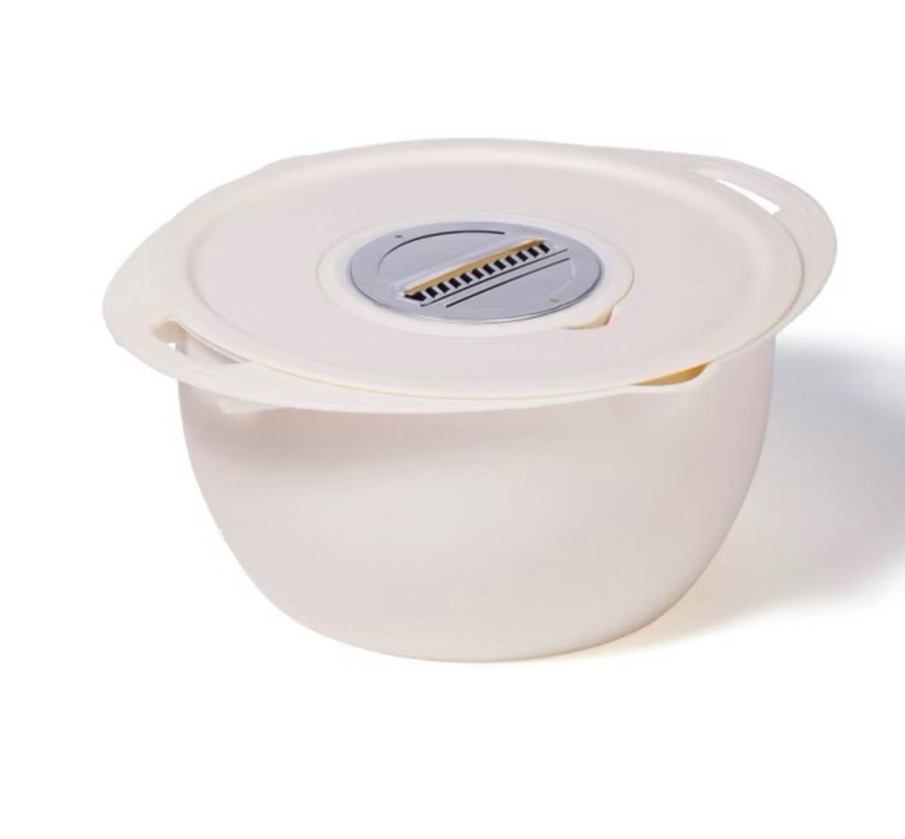 (24) Vivitar Food Prep Mixing Bowl with coarse grater and slicing blade attachment (24 Total/Bid is per bowl)