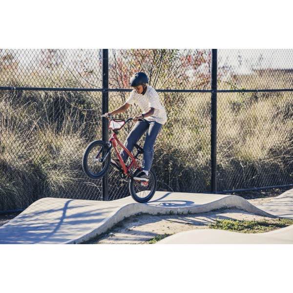 Mongoose Rebel RS1 Kids BMX Bike, 20-in. Wheels, Kids Ages 7-13, Red