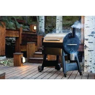Traeger Grills Pro Series 34 Electric Wood Pellet Grill and Smoker, Bronze (POWERS ON.)