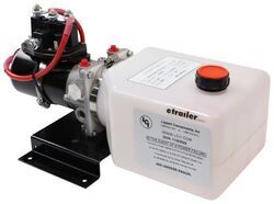 Lippert Hydraulic Power Unit With 2QT Pump Reservoir Kit Model 433522 for RV Slides - Extension Walls Complete Replacement Kit: This kit includes essential components for a complete replacement: a power unit, a Trombetta solenoid unit, a battery cable, and necessary hardware -PRE-ASSEMBLED.