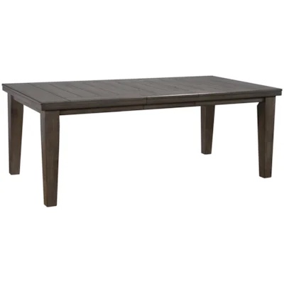 Stephentown Patio Dining Table with 18" Leaf Bardstown Collection by Crown Mark SKU: 2152GY-T-4282
