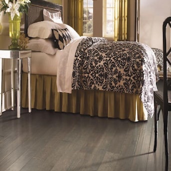 (184 Sq. Ft.) Mohawk Graphite Birch 5-in W x 3/8-in T x Varying Length Handscraped Engineered Hardwood Flooring (23-sq ft) Item #2809248 | Model #L2509-92 (BID IS PER SQ FT., LOT IS FOR 184 Sq Ft. TOTAL. MSRP $5.62 Per Sq Ft.)