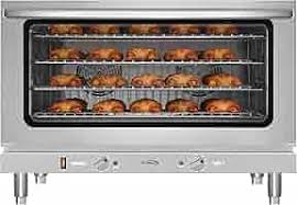 KoolMore 32 in. Commercial Countertop Convection Oven, Holds Full Size Pans, 4 Racks and 3500W of Power, 240V in Stainless-Steel, ETL Listed for Safety and Sanitation (KM-CTCO-44)