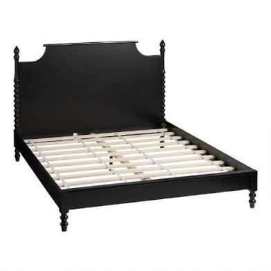 Linon Wingback Bryn Upholstered Bed (HEADBOARD ONLY - COMPATIBLE W/ MOST SIDE RAILS.)