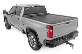 Rough Country 46110690 Retractable Bed Cover | 6'9" Bed | Chevy/GMC 2500HD/3500HD (20-25)
