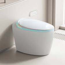 Smart Toilet with Bidet Built In, Bidet Toilet, Auto Flush, Auto Open & Close Lid, 64 Modes Vibe Light, Heated Seat, Warm Water and Air Dryer, Easy Installation, ADA Chair Height Design