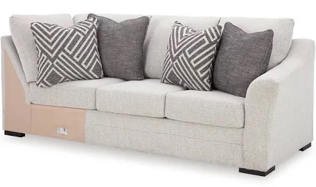 Koralynn Right-Arm Facing Sofa with Corner Wedge in Stone 5410249