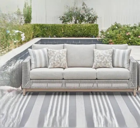 Seton Creek P798-838 Sofa with Cushion (Outdoor Seating - Sofas) P798–838