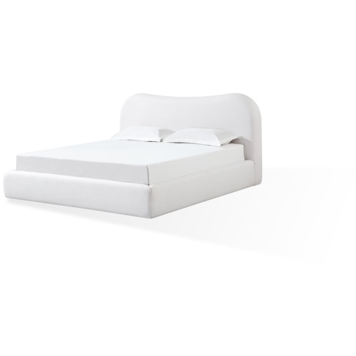 Modus Elena Upholstered Queen Headboard Vanilla- THXDH5BH