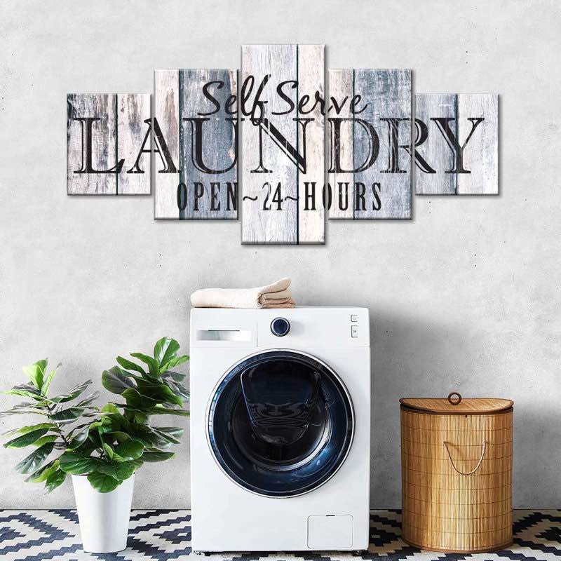 24 Hours Laundry 5 Piece 