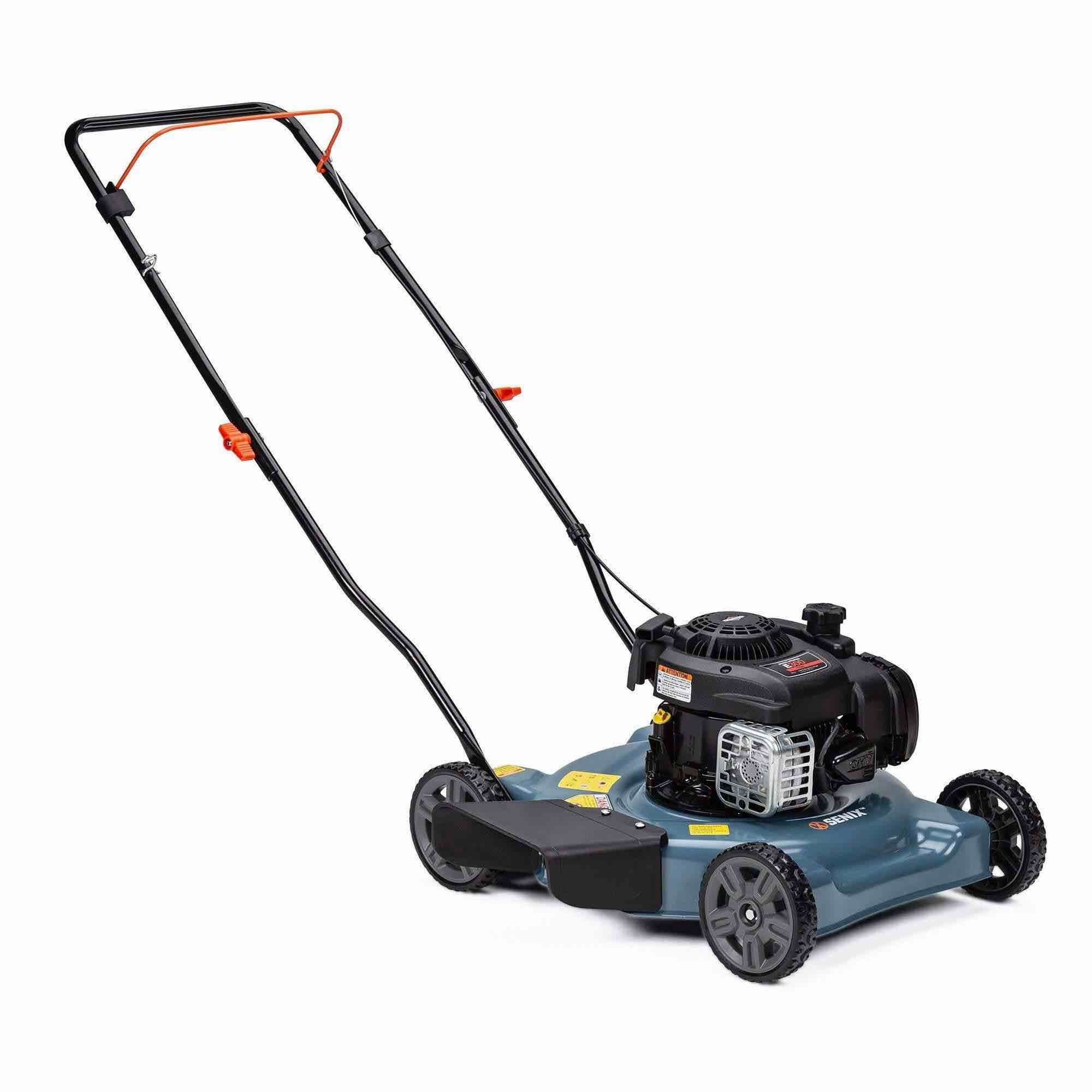 20" 125cc 4-Cycle Briggs & Stratton Engine Gas Push Lawn Mower with Side Discharge