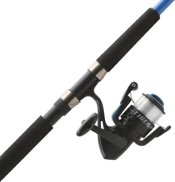 Shakespeare Tiger Spinning Combo 7  Spincast Rod and Reel Combo