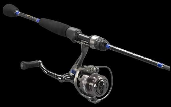 Legacy 70MS 7ft Casting Pole & Lews Laser Lite Reel, Silver