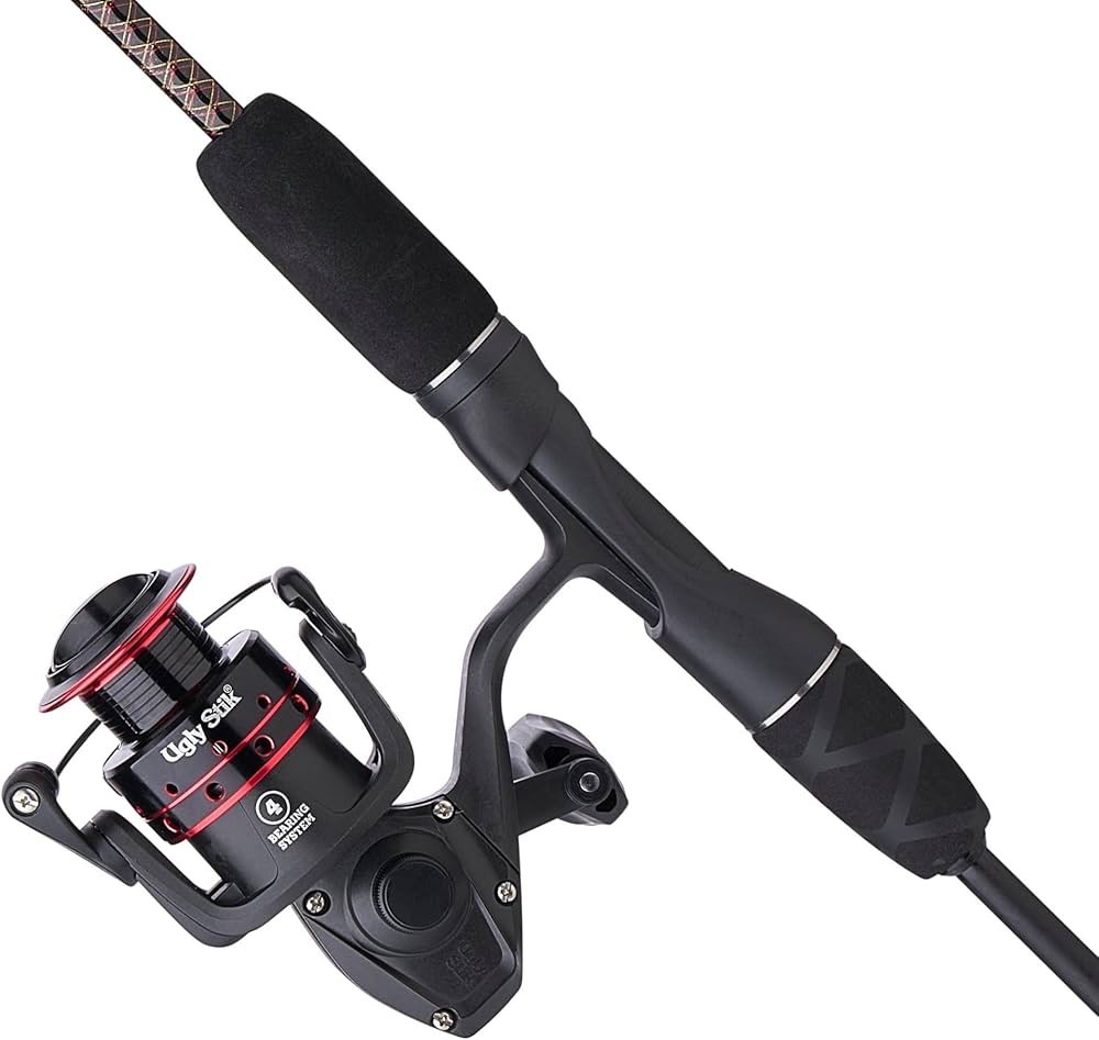 Ugly Stik GX2 Spinning Reel and Fishing Rod Combo