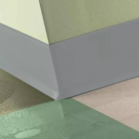 Featured: (3264 Linear Ft. of Wall Base.) Tarkett MW 186 F 96in x 4.25in Color: Mousi Pack of 8 -4.25in x 8ft -64 Linear Ft Per Box. 