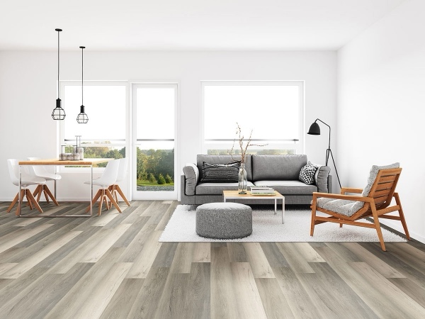 (718.2 Sq Ft X YOUR BID.) MSI Surfaces Vinyl Everlife Hybrid Waterproof Ridgecore LVT - Smithcliffs Malton 7X48 Rigid Core Flooring (BID IS PER SQ FT, LOT IS FOR 718.2 SQ FT TOTAL. MSRP $3.15 Per Sq Ft.)
