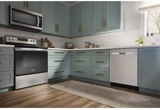 Whirlpool 24 Inch Fully Integrated Dishwasher with 14 Place Settings, 51 dBA, 5 Wash Cycles, 3rd Utensil Rack, Fan Dry, Boost Cycle, Sani Rinse, Quick Wash, Hybrid Tub, and Star K WDT730HAMZ1