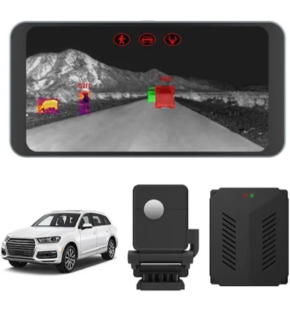 Car Thermal Night Vision Next-Gen Animal Collision Alert System Robofinity
