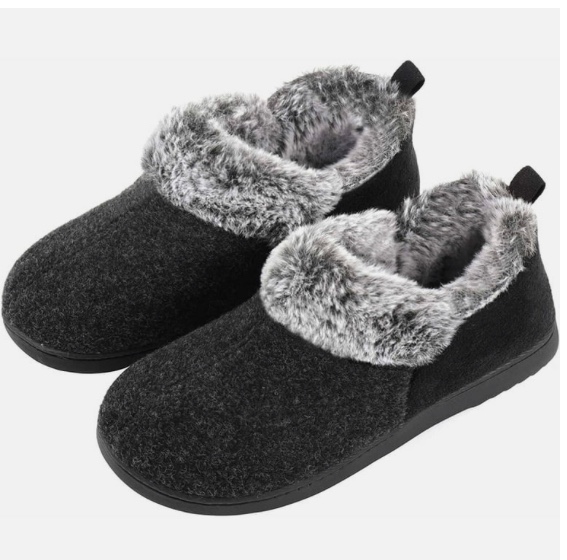 9 Ultraideas Women's Cozy Memory Foam Slippers With Warm Plush Faux Fur Lining