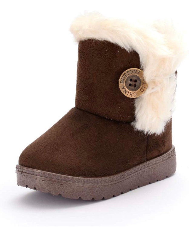 CHILDS 23 QIETION Girls Boys Warm Winter Boots Kids Outdoor Snow Boots((Infant/Toddler/Little Kid)
