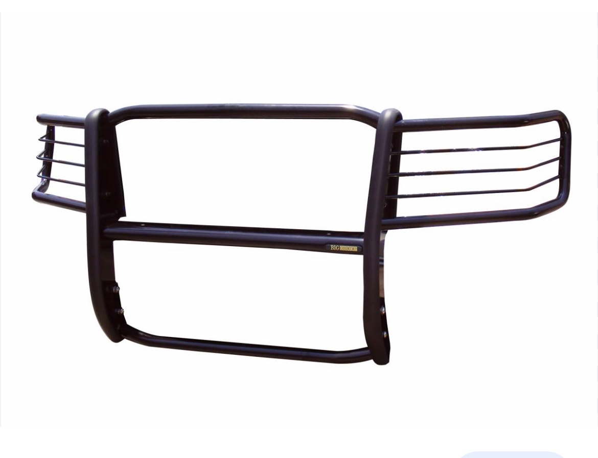 HMKJHL Bumper Grill Brush Guard in Black Fits (Steel)