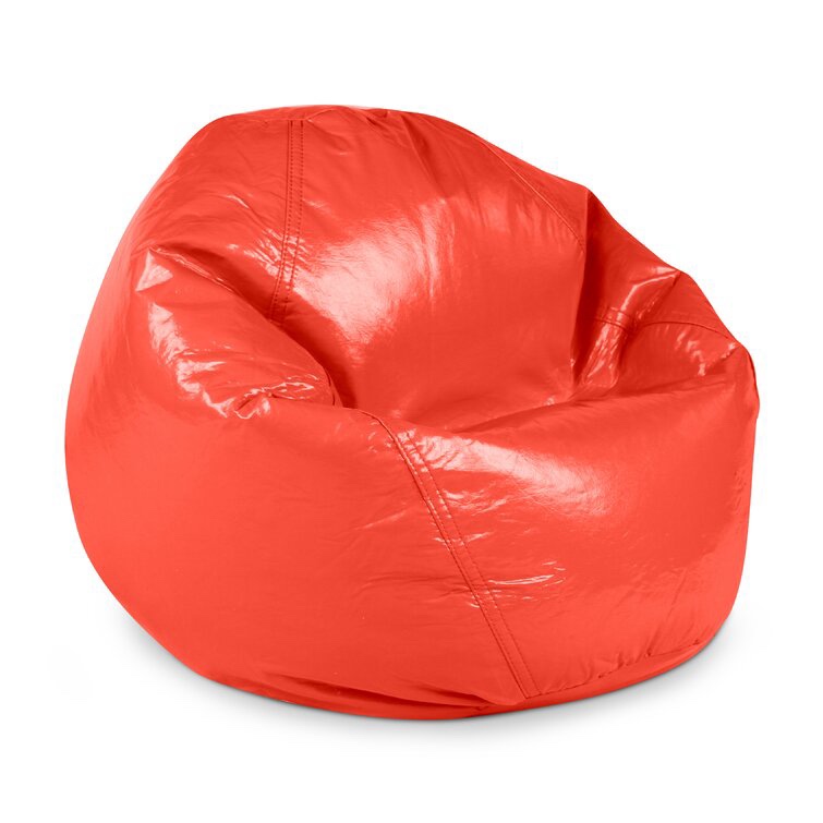 Faux Leather Bean Bag Chair & Lounger
