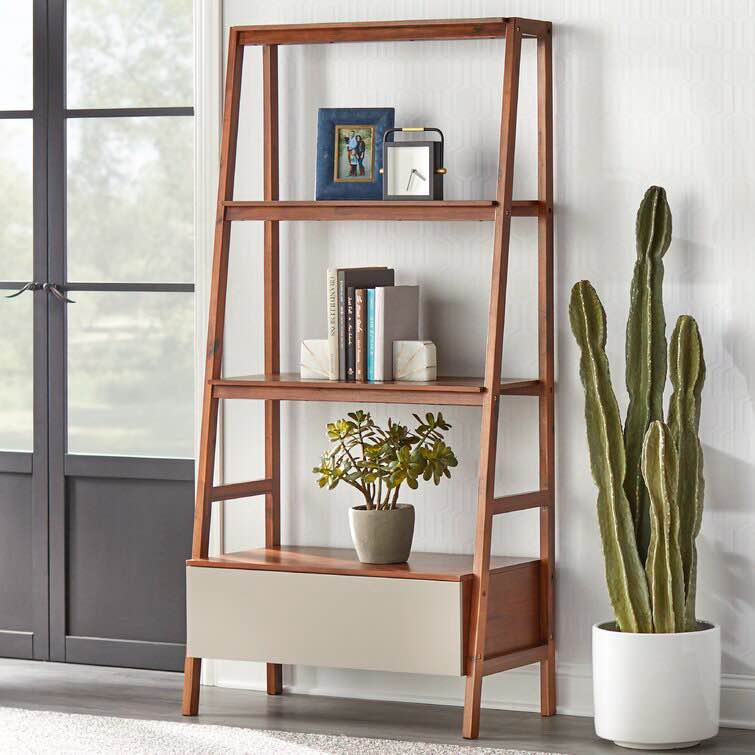 Heyward Ladder Storage Bookcase