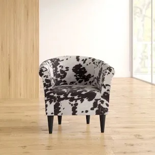 Liam 30.5'' Wide Polyester Barrel Chair