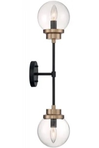 Breit 2-Light Dimmable Vanity Light