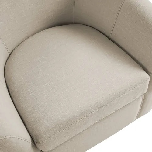 Jondrea 30.7'' Wide Swivel Barrel Chair