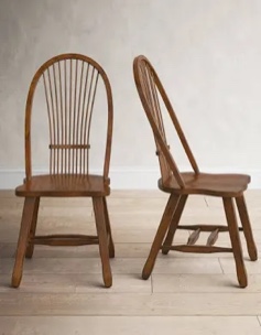 Makira Solid Wood Slat Back Side Chair