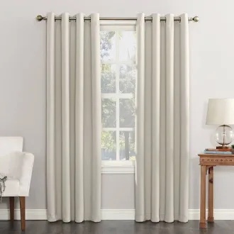 blackout curtains off white 