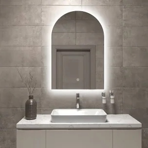 Hey mirror LED Arch mirror 24x36 back lit