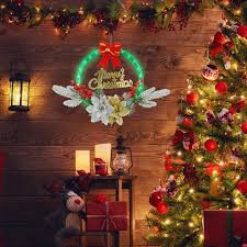 Christmas Garland Light, Christmas LED Window Light Decoration for Indoor Outdoor Window Decoration, can be Remote Control Multi-Mode Flashing Change