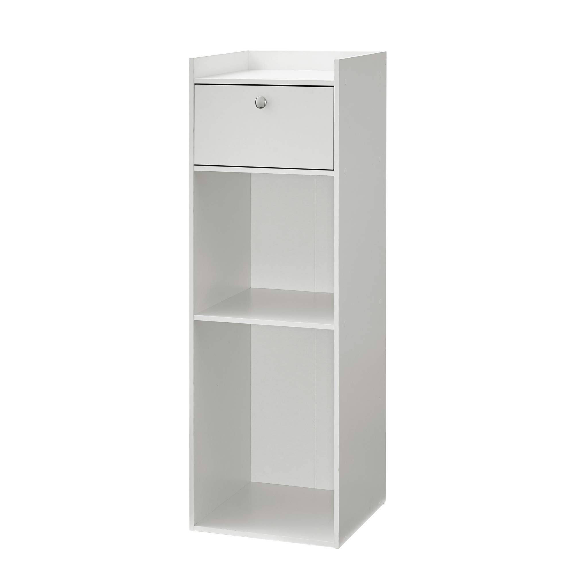 DormCo Yak About It Extra Tall Bookcase Table - White