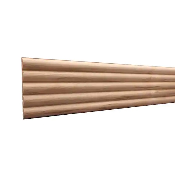 Ambrosia Wood Large Bead Panel Moulding - 2.25"x96"x0.87"