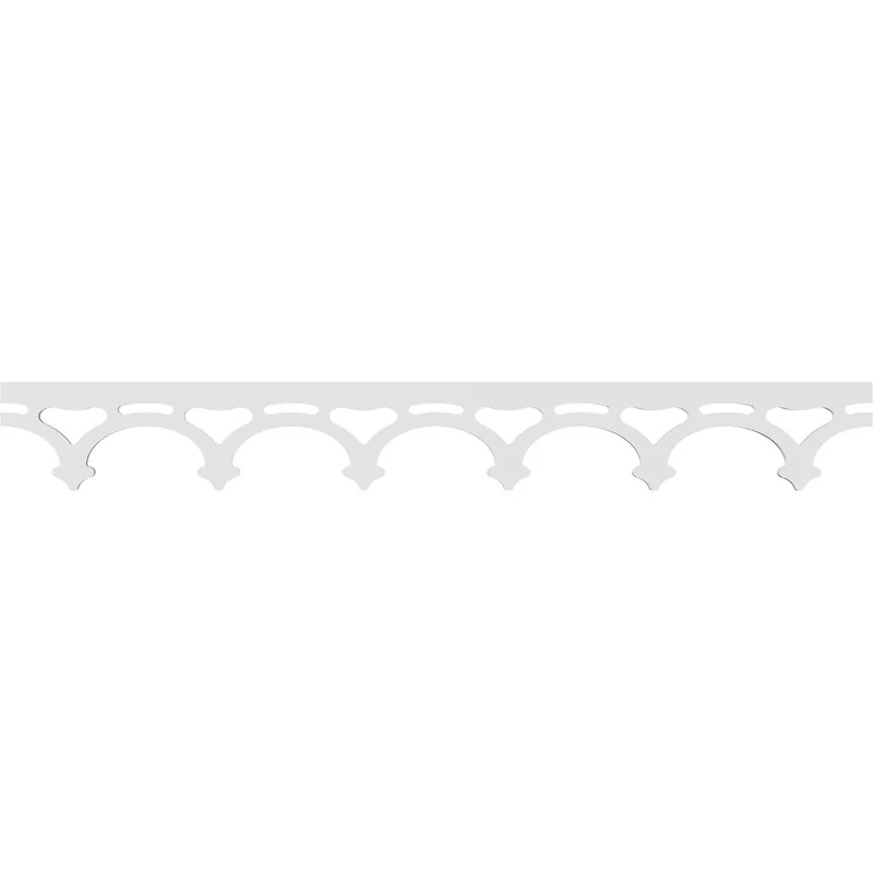 6" H x 48" W x 0.63" D Stanley Architectural Grade PVC Running Trim