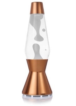 Astro lava lamp - copper base and cap