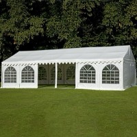 COBIZI 20x40 Party Tent Heavy Duty, 20x40 Tent with 8 Removable Sidewalls & 4 Built-in Sandbag, Commercial Wedding Large Tent, UV 50+, Waterproof, White