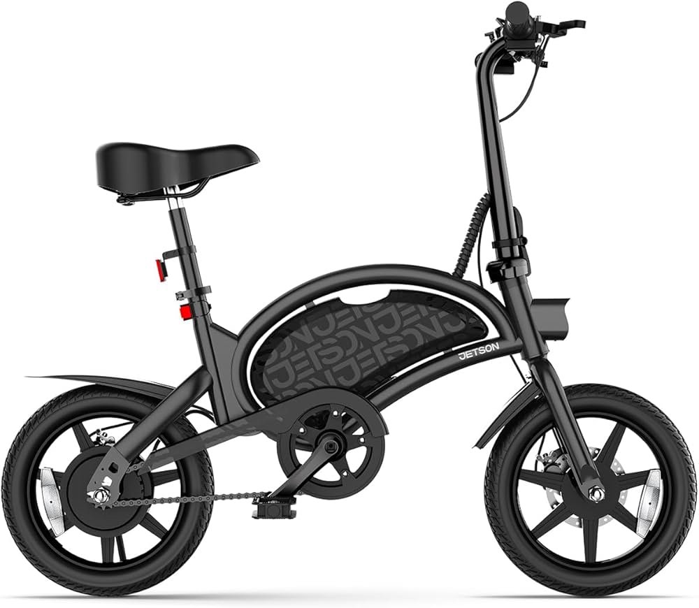 (3) Jetson Bolt Folding Electric Ride-On Bike, Easy-Folding, Built-in Carrying Handle, Twist Throttle, Up to 15.5 MPH, Ages 13+ (ALL 3 POWER ON - BID IS PER SCOOTER, FOR 3 SCOOTERS TOTAL MSRP $550 Each.USE PREVIEW TO DETERMINE VALUE for this ITEM. MON-FRI 4-6PM.)