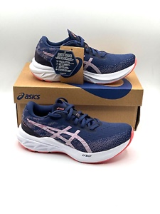 ASICS Women's 7.5 DYNABLAST 4 Running Shoes Indigo Blue/ Dusk Violet  