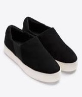 Warren Black SU Suede Warren Sneaker Style # E5967L1BLACK Size 8 Mens Shoes