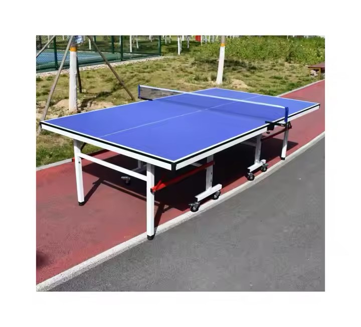 STIGA XTR 1220234 Professional All-Weather Outdoor Table Tennis Tables - All Weather Aluminum Waterproof Outdoor or Indoor Design with Net & Post - 10 Minute Easy Assembly Ping Pong Table with Compact Storage (Does Not Include Net or Paddles Casters Sold Separately)