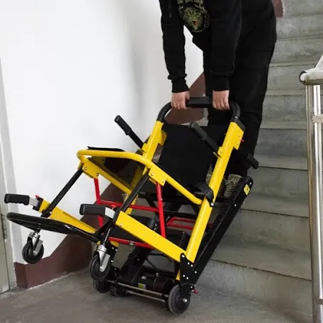Motorized Stair Climbing Wheel Chair Stairlift Mobility Elevator for Adults Electric Stair Climbing Hand Trucks 440lb Capacity