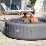 SaluSpa Ventura EnergySense Smart Air Jet 6-8 Person Inflatable Hot Tub Spa Item   1740645  (COMPLETE.)