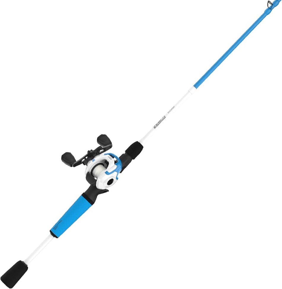 Okuma Classic Pro GLT 8ft. 6in. w/ Zebco Baitcast DynaMag Cast Control, 6.1:1 Gear Ratio, 12-Pound Line Roam Reel