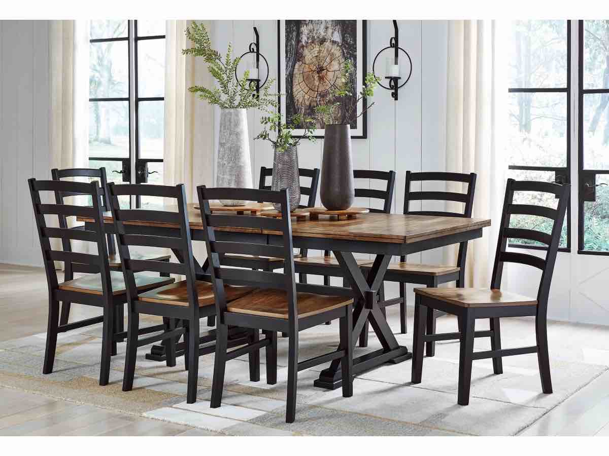 Ashley Wildenauer Dining Table, 4 Chairs And Bench Wildenauer Collection by Signature Design by Ashley SKU: D634D2