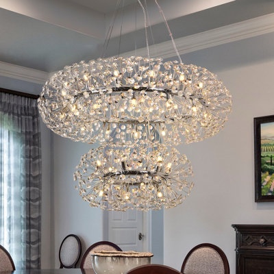 Hyram 40 - Light Wagon Wheel Tiered Chandelier By Rosdorf Park Finish: Chrome